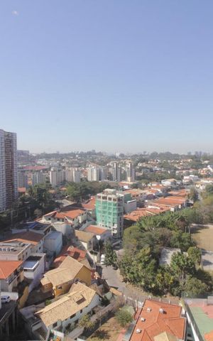 Apartamento à venda com 120m², 2 quartos e 2 vagasVista da sala da cobertura