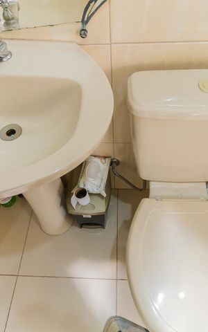 Apartamento para alugar com 45m², 2 quartos e 1 vaga Apartamento para alugar com 45m², 2 quartos e 1 vagaDetalhe banheiro