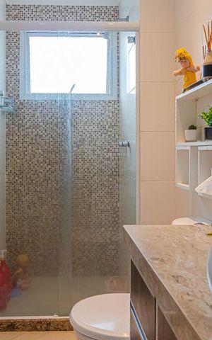 Apartamento à venda com 179m², 4 quartos e 1 vaga Apartamento à venda com 179m², 4 quartos e 1 vagaBanheiro Social 1