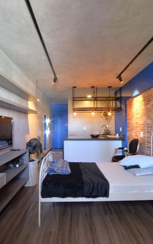 Apartamento para alugar com 30m², 1 quarto e 1 vagaQuarto