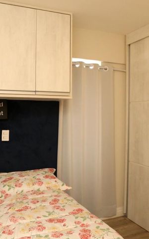 Apartamento à venda com 53m², 2 quartos e 1 vagaQuarto 2