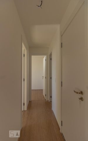 Apartamento para alugar com 45m², 2 quartos e sem vaga Apartamento para alugar com 45m², 2 quartos e sem vagaHall dormitorios