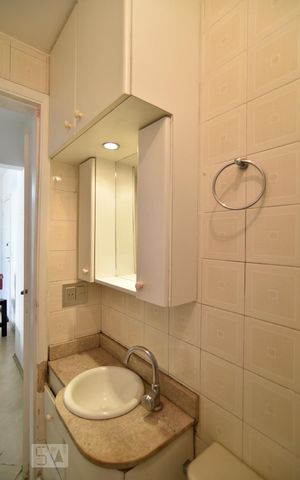 Apartamento para alugar com 60m², 2 quartos e 1 vagaBanheiro da suite