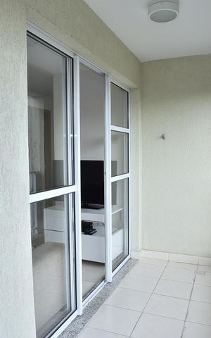 Apartamento à venda com 50m², 2 quartos e 1 vagaVaranda