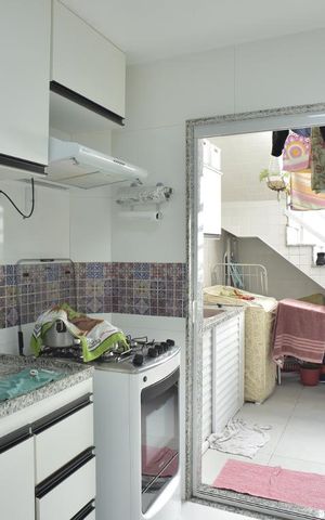 Casa de condomínio à venda com 130m², 3 quartos e 2 vagasCozinha