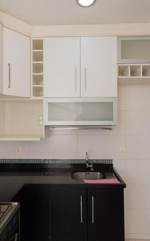 Apartamento para alugar com 68m², 2 quartos e 2 vagasCozinha e Área de Serviço