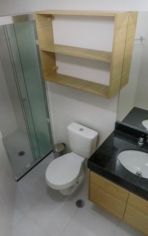Studio para alugar com 25m², 1 quarto e sem vagaBanheiro