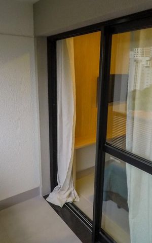 Studio para alugar com 25m², 1 quarto e sem vagaSacada