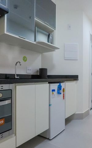 Studio para alugar com 25m², 1 quarto e sem vagaCozinha