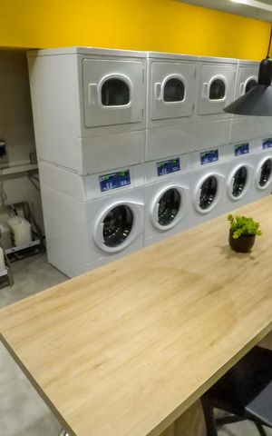 Studio para alugar com 25m², 1 quarto e sem vagaLavanderia
