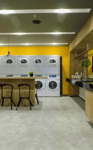 Studio para alugar com 25m², 1 quarto e sem vagaLavanderia
