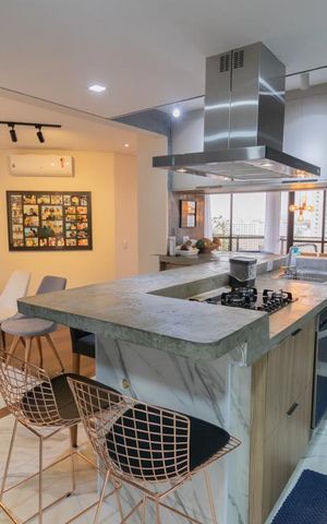 Apartamento à venda com 120m², 3 quartos e 3 vagas Apartamento à venda com 120m², 3 quartos e 3 vagasCozinha