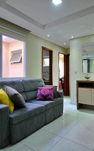 Apartamento para alugar com 48m², 2 quartos e 1 vagaSala