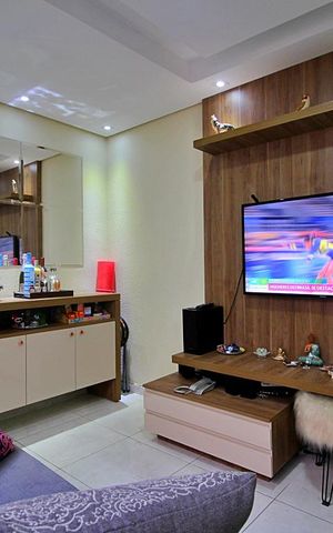 Apartamento para alugar com 48m², 2 quartos e 1 vagaSala
