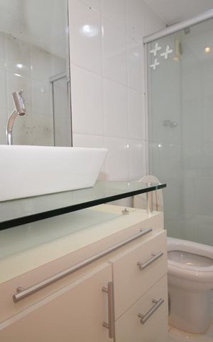 Apartamento à venda com 78m², 3 quartos e 1 vagaBanheiro da Suíte