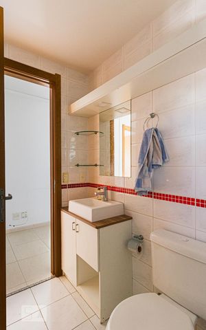 Apartamento para alugar com 87m², 3 quartos e 1 vaga Apartamento para alugar com 87m², 3 quartos e 1 vagaBanheiro 2