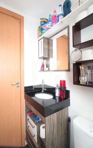 Apartamento à venda com 42m², 2 quartos e 1 vagaBanheiro