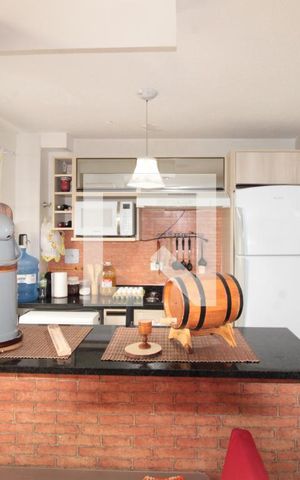 Apartamento à venda com 42m², 2 quartos e 1 vagaCozinha e Área de Serviço
