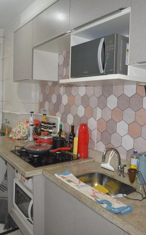 Apartamento para alugar com 90m², 2 quartos e 1 vagaCozinha
