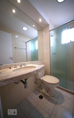 Apartamento para alugar com 92m², 2 quartos e 2 vagasBanheiro