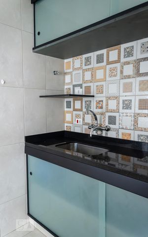 Studio para alugar com 37m², 1 quarto e 1 vaga Studio para alugar com 37m², 1 quarto e 1 vagaCozinha