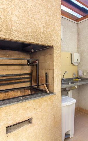 Apartamento à venda com 42m², 2 quartos e 1 vagaÁrea comum - Churrasqueira