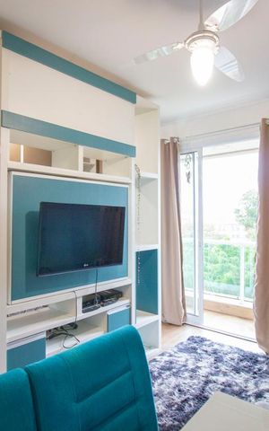 Studio à venda com 41m², 1 quarto e 1 vagaSala