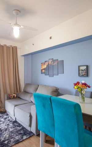 Studio à venda com 41m², 1 quarto e 1 vagaSala