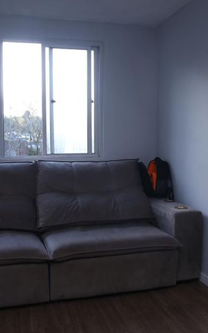 Apartamento à venda com 36m², 2 quartos e 2 vagasSala