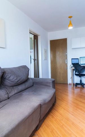 Apartamento para alugar com 45m², 1 quarto e 1 vagaSala