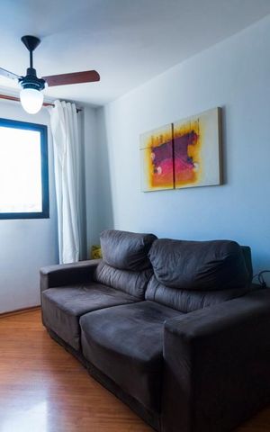 Apartamento para alugar com 45m², 1 quarto e 1 vagaSala