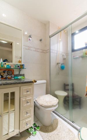 Apartamento à venda com 125m², 4 quartos e 3 vagasBanheiro da Suíte 3