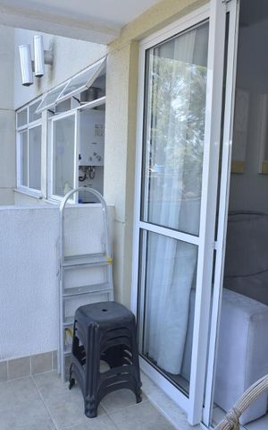 Apartamento à venda com 60m², 2 quartos e 1 vagaVaranda