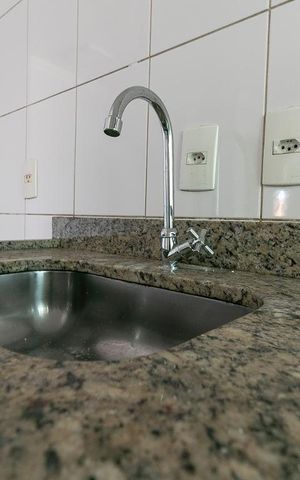 Apartamento à venda com 70m², 2 quartos e 1 vagaCozinha - Pia