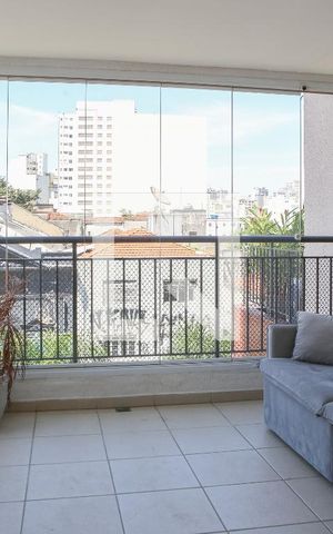 Apartamento à venda com 36m², 1 quarto e 1 vaga Apartamento à venda com 36m², 1 quarto e 1 vagaSacada