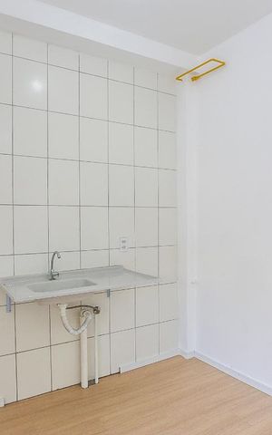 Studio à venda com 27m², 1 quarto e sem vaga Studio à venda com 27m², 1 quarto e sem vagaCozinha