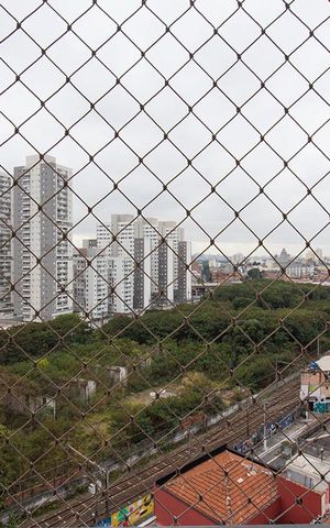 Apartamento para alugar com 44m², 1 quarto e 1 vaga Apartamento para alugar com 44m², 1 quarto e 1 vagaVista da varanda da sala