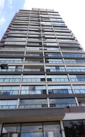 Apartamento à venda com 37m², 1 quarto e 1 vagaFachada