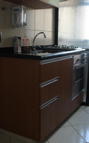 Apartamento à venda com 50m², 1 quarto e 1 vagaCozinha - Armários