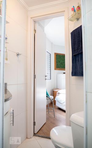 Apartamento à venda com 50m², 2 quartos e 1 vagaBanheiro da Suíte