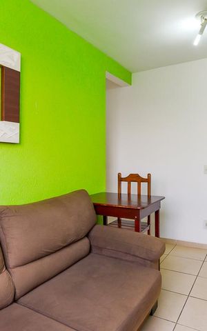 Apartamento à venda com 46m², 2 quartos e 1 vagaSala
