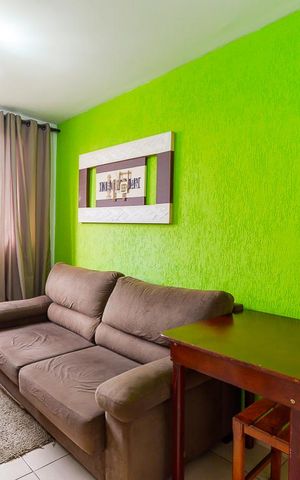 Apartamento à venda com 46m², 2 quartos e 1 vagaSala