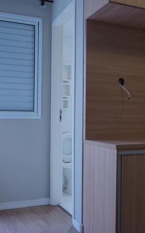 Apartamento para alugar com 43m², 2 quartos e 1 vagaSuíte