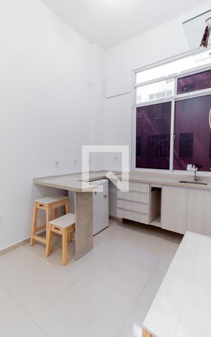 Studio à venda com 21m², 1 quarto e sem vagaQuarto/cozinha