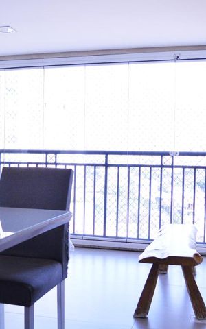 Apartamento para alugar com 64m², 1 quarto e 1 vagaSala