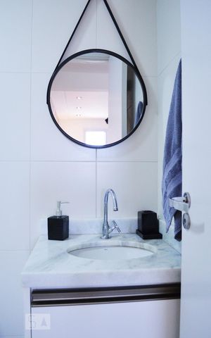 Apartamento para alugar com 64m², 1 quarto e 1 vagaBanheiro