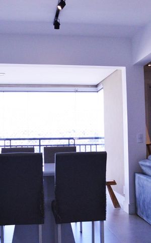 Apartamento para alugar com 64m², 1 quarto e 1 vagaSala