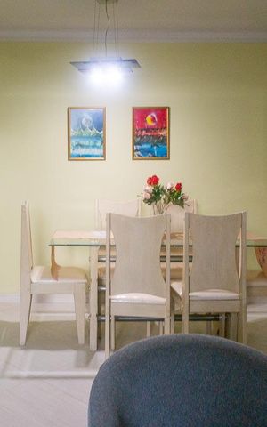 Apartamento para alugar com 86m², 3 quartos e sem vaga Apartamento para alugar com 86m², 3 quartos e sem vagaSala de jantar