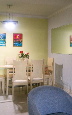 Apartamento para alugar com 86m², 3 quartos e sem vaga Apartamento para alugar com 86m², 3 quartos e sem vagaSala de jantar
