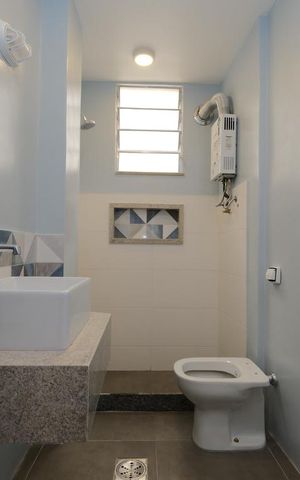 Apartamento para alugar com 57m², 2 quartos e sem vagaBanheiro Social